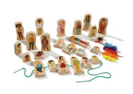 LACING PLAY SET Link up families of the world