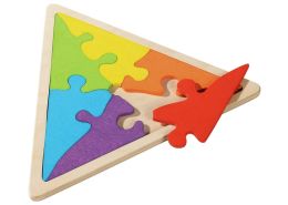 GEOMETRISCHES PUZZLE Dreieck Puzzle