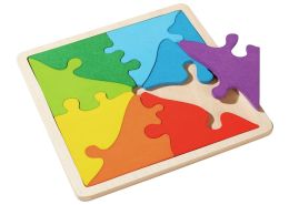 PUZZLE GÉOMÉTRIQUE Puzzle carré