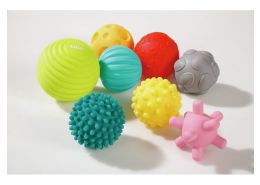 Tactile SENSORY BALLS Set of 8 balls