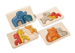 ECO-FRIENDLY LIFT-OUT PUZZLE MAXI PACK ANIMALS ECO-FRIENDLY LIFT-OUT P...