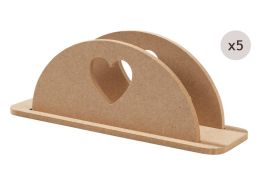 NAPKIN HOLDER TO DECORATE Heart