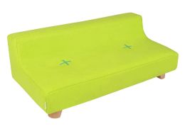 BENCH With Cocoon Comfort wooden legs