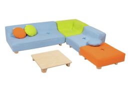 Cocoon Comfort TRANQUILLITY CORNER KIT With wooden legs