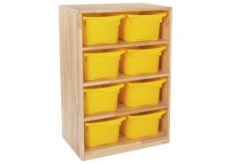 SOLID WOODEN UNIT 8 trays – 3 shelves