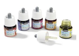 5 x 45 ml VEGETABLE DRAWING INK Secondary colours
