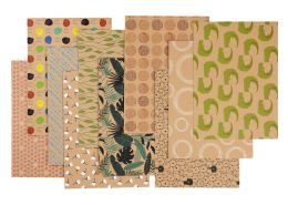 KRAFT PAPER SHEETS WITH DESIGNS Various themes