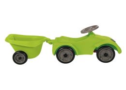 Bio-sourced one-seater OTO-MOBILE CHILDREN’S VEHICLE and trailer