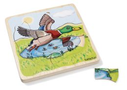 LIFE CYCLE PUZZLE Animals duck