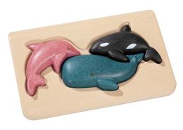 ECO-FRIENDLY LIFT-OUT PUZZLE Marine animals