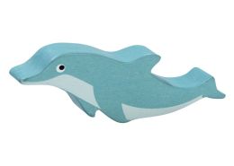 WOODEN FIGURINE Dolphin