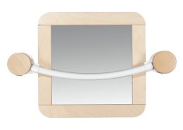 SMALL MIRROR WITH BAR Curved with connectors