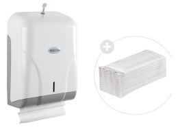 MAXI PACK DISPENSER AND HAND TOWELS