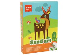 Forest Animals SAND CARDS KIT
