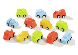 ECO-FRIENDLY VEHICLES MAXI PACK OF 12 LITTLE ECO-FRIENDLY CARS