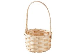 BAMBOO BASKETS TO DECORATE Round