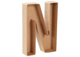 N HOLLOW LETTER TO DECORATE