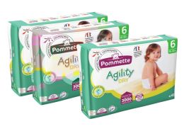 COUCHES JETABLES Pommette 3 PACKS Taille 6 - 15/30 kg