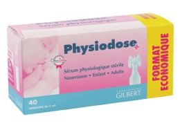 PHYSIOLOGICAL SALINE SOLUTION 5 ml 40 doses
