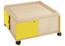MOBILE ACTIVITY TABLE WITH RAISED EDGES 4 doors