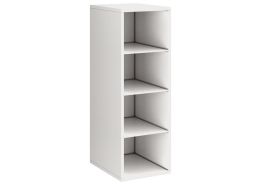MELAMINE CABINET H: 102 cm - L: 36 cm 3 shelves