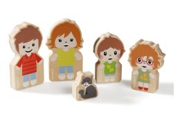Davies Family 5 WOODEN FIGURINES MAXI PACK