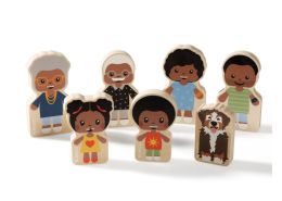 Forest Family 7 WOODEN FIGURINES MAXI PACK
