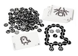 Black and white MAGNETIC PUZZLES