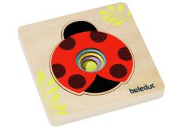 LAYER LIFT-OUT PUZZLE Ladybird WOBBLER