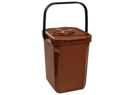 COMPOST BIN WITH VENTILATED LID 10 L