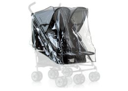 RAIN COVER FOR Double side-by-side pushchair