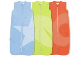 SET OF 3 COTTON SLEEPING BAGS 6–36 months