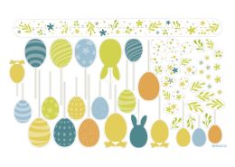 ELECTROSTATIC DECORATIVE STICKERS Easter