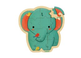 WOODEN LIFT-OUT PUZZLE Elephant
