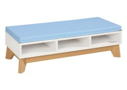 KIDY S'COOL LOW UNIT 3 compartments H: 32 cm legs and cushion