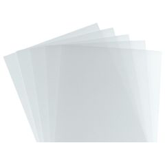 FEUILLES PLASTIFIÉES pour peinture film translucide