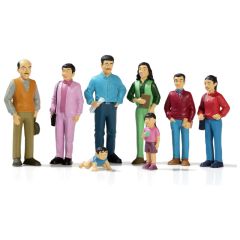 FAMILIES OF THE WORLD FIGURINES Blues family