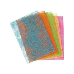SISALPAPIERBÖGEN mit Pailletten