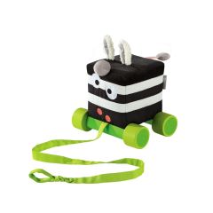 STOFFTIERE ZUM ZIEHEN Zebra