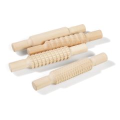 ROULEAUX EN BOIS À EMPREINTES