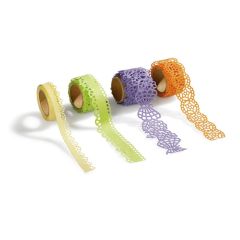 LACE PAPER ADHESIVE RIBBON Spring