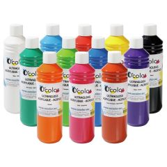 ACRYLFARBE Ultra gloss - Fläschchen à 500 ml