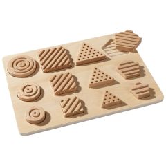 TAKTILES STECKSPIEL Geometrische Formen