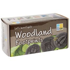 VOELKEIEN MET POOTAFDRUKKEN Dieren van het bos