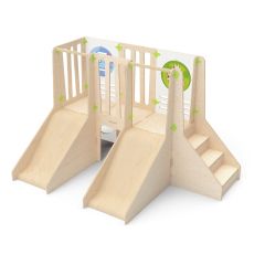 CLIMBKid Le double toboggan