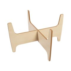 Beingestell aus Holz für Forschertisch