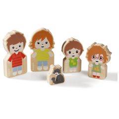 Davies Family 5 WOODEN FIGURINES MAXI PACK