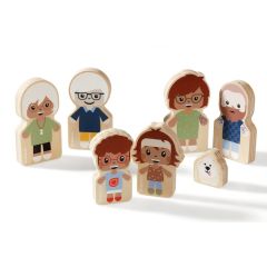 Bush Family 7 WOODEN FIGURINES MAXI PACK