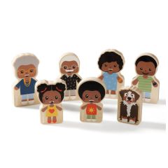 Forest Family 7 WOODEN FIGURINES MAXI PACK