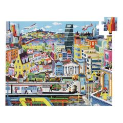 PUZZLE GÉANT ÉCO-CONÇU Dans la ville